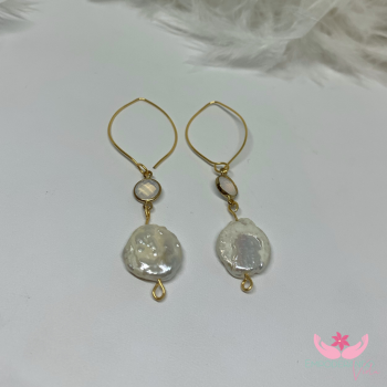 Aretes Perlas Barrocas...