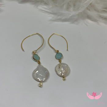 Aretes Perlas Barrocas...